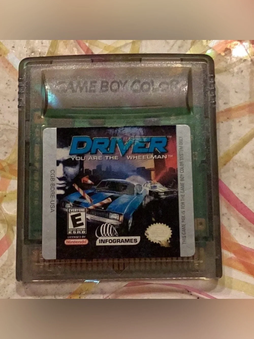 Driver You Are The Wheelman Game Boy Color Game Tested